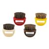 DEARMAMY 4PCS Male Beard Brush with Plastic Handle Multi Function Oil Head Comb and Ring Comb for Broken Hair Compact and Portable Grooming Tools Random Colors Random Color view 1
