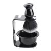 Beard Shaving Tool Set | 3pcs Stand/Brush/Bowl for Men | Beard Care & Styling Kit | Sturdy Holder for Shaver & Brush | Special Occasion Present view 3