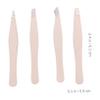 BATHVEVE Mini Eyebrow Tweezers Set 4Pcs Precision Stainless Steel Eyebrow Clips for Women Practical Beauty Tools for Home Grooming and Travel view 3