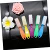 DEARMAMY 10pcs Nail Cleaning Brushes Long Handle for Fingernail and Toenail Care Versatile Manicure Tools Random Colors for Cleaning Hands Feet and Household Use Random Color view 2