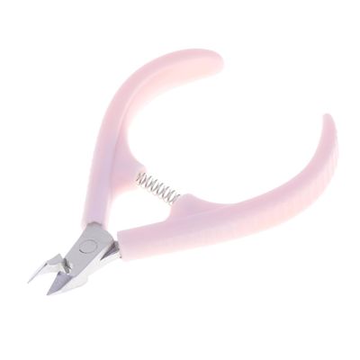 VICASKY Professional Stainless Steel Cuticle Nippers Sharp Blades for Manicure and Pedicure 1 Piece Sturdy Design for Nail Care Random Color