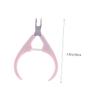 VICASKY Professional Stainless Steel Cuticle Nippers Sharp Blades for Manicure and Pedicure 1 Piece Sturdy Design for Nail Care Random Color view 2