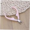 VICASKY Professional Stainless Steel Cuticle Nippers Sharp Blades for Manicure and Pedicure 1 Piece Sturdy Design for Nail Care Random Color view 3