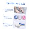 VALICLUD 6pcs Double Sided Stone Remover Foot Board Brushes for Dead Skin Lightweight Pumice Tools with Efficient Massage Effect Convenient for Home Travel Random Color view 4
