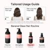 BANANAL 2-in-1 Perfumed Hair Oil & Serum - Korean Hair Care with Moroccan Argan Oil for Dry Damaged Hair, Anti-Frizz Glass Hair Shine, 12 Amino Acids, Paraben-Free, Peach Floral Musk, 3.38 fl oz view 4