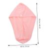 DECORNIJIA Practical Hair Towel Wrap Drying Head Towel Super Absorbent Hair Drying Cap Microfiber Material Bathroom Accessories view 4