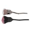 2pcs Rose Makeup Brush | Fluffy Soft Powder/Blush/Nail Particle Brush | Ergonomic Handle, ABS & Nylon Hair | Multifunctional Face & Nail Art Brush view 2