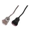 2pcs Rose Makeup Brush | Fluffy Soft Powder/Blush/Nail Particle Brush | Ergonomic Handle, ABS & Nylon Hair | Multifunctional Face & Nail Art Brush view 4