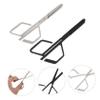 OATIPHO 8pcs Manual Nose Hair Scissors Stainless Steel Trimming Tools for Eyebrow Beard Facial Hair Grooming Portable Lightweight for Daily Use view 2