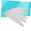 BESTYASH Grey Half-Moon Nail File 10-Piece Set Professional Grit Nail Sanding Boards for Manicure and Pedicure Washable and Sturdy view 3