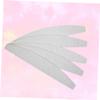 BESTYASH Grey Half-Moon Nail File 10-Piece Set Professional Grit Nail Sanding Boards for Manicure and Pedicure Washable and Sturdy view 4