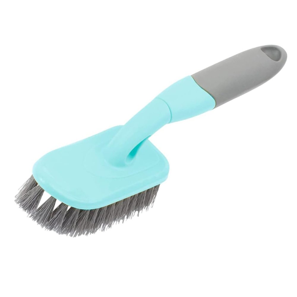 SMASOLO Long Handle Cleaning Brush Hard Bristles for Tile and Bathroom Sturdy Gap Cleaning Tool for Home Use Bathtubs and Floors
