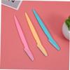 DEARMAMY 24pcs Material Eyebrow Razor Manual Razor for Both Women Men Easy Storage Eyebrow Trimmer Minimalist Design Colour Mixture Grooming Tool view 4