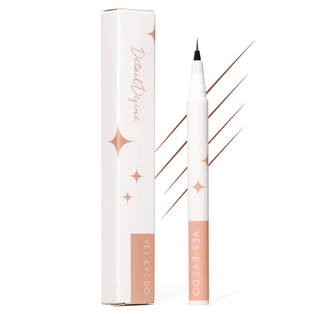 Auburn Eyebrow Pencil for Red Head, Red Eyebrow Pencil for Women, Create Hair-like Stroke for Natural Brows, 24H Long Wear, Smudgeproof YES.EYE DO (Rustic Red-Auburn)