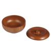Beavorty 2 pcs Wooden Shaving Bowl with Lid for Men Practical Shaving Soap Container present for Male Friends for Home and Barber Shop Use view 4