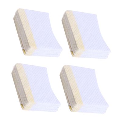 DECORNIJIA 160pcs Arc Shaped Makeup Removal Pads for Women Premium Eyelash Cream Removal Tools for Beauty Salons and Personal Use Reliable Daily Makeup