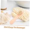 DEARMAMY 5pcs Face Cleansing Brush Gentle Facial Scrub Brush for Women Men Handhold Skin Care Tool Exfoliating Wooden view 3