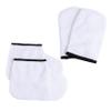 PartyKindom 4pcs Paraffin Wax Mitts and Booties Set Moisturizing Heat Therapy Cover for Hands and Feet for Home Use view 1