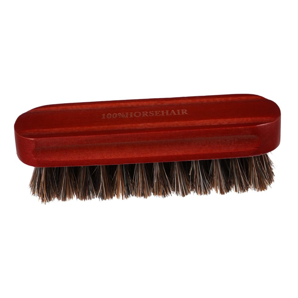 ARTSEWPLY Curved Beech Wood Beard Brush for Men Brown Wooden Handle Beard Cleaning Tool Ergonomic Design