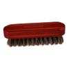 ARTSEWPLY Curved Beech Wood Beard Brush for Men Brown Wooden Handle Beard Cleaning Tool Ergonomic Design view 1