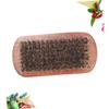 ARTSEWPLY Curved Beech Wood Beard Brush for Men Brown Wooden Handle Beard Cleaning Tool Ergonomic Design view 4
