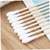 ARTSEWPLY 600pcs PET Cleaning Cotton Swabs Single Head Wooden Swabs for Dog and Cat Ear Cleaning Soft and Thick for PET Care view 3