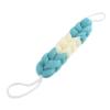 1pc Back Scrub Towel for Men and Women - Decontamination Bath Towel with Bubble Ball for Foaming Wash(Green White) view 1
