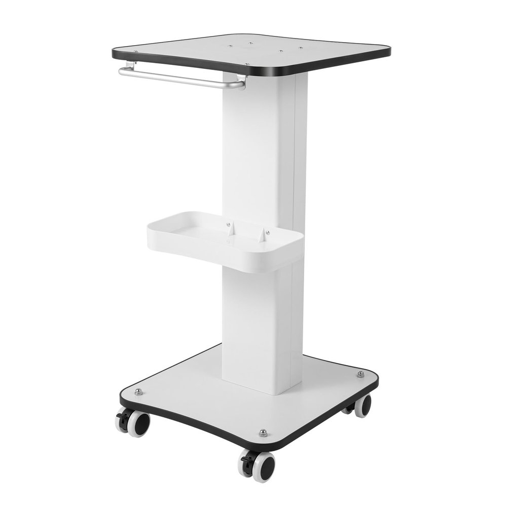 3-Tier Rolling Beauty Trolley Cart with Wheels, Capacity Mobile Storage for Nail Salon, SPA, Esthetician & Tattoo Workstation, Professional Salon Organizer with Non-Slip Surface