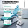 3-Tier Rolling Beauty Trolley Cart with Wheels, Capacity Mobile Storage for Nail Salon, SPA, Esthetician & Tattoo Workstation, Professional Salon Organizer with Non-Slip Surface view 4