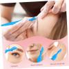 DEARMAMY 24pcs Eyebrow Razor Trimmer for Precise Hair Removal Portable Facial Shaver with Protective Cover Includes Each for Men Women view 2