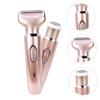 DEARMAMY Rechargeable Removal Device for Women 2-in-1 Bikini Trimmer Body Hair Shaver Waterproof Easy to Clean Painless Hair Cutter for Home Use view 3