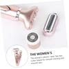 DEARMAMY Rechargeable Removal Device for Women 2-in-1 Bikini Trimmer Body Hair Shaver Waterproof Easy to Clean Painless Hair Cutter for Home Use view 4