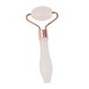 DEARMAMY Jade Stone Face Roller Portable Skin Care Tool for White Jade Roller for Aging and Smoother Skin Lightweight and Easy to Use for Travel view 1