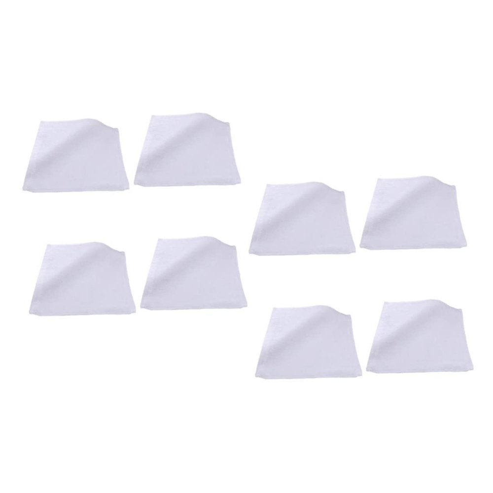Beavorty 8pcs Skin Friendly Washcloths Soft Multi-use Towels for Home Bathing and Makeup Removal Comfortable Absorbent
