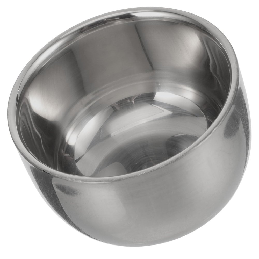 OATIPHO Stainless Steel Shaving Bowl Lid Men's Soap Cup for Foaming Shaving Cream for Home Use Random Style