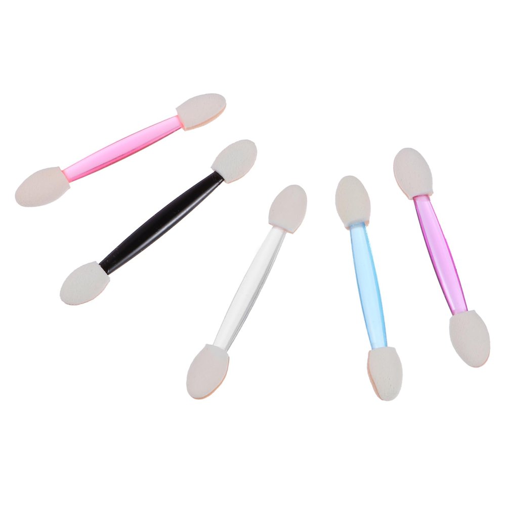 ARTSEWPLY 250pcs Double-end Eyeshadow Applicators Sponge Makeup Brushes for Eye Shadow Application for Travel and