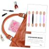 ARTSEWPLY 250pcs Double-end Eyeshadow Applicators Sponge Makeup Brushes for Eye Shadow Application for Travel and view 2