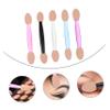 ARTSEWPLY 250pcs Double-end Eyeshadow Applicators Sponge Makeup Brushes for Eye Shadow Application for Travel and view 3