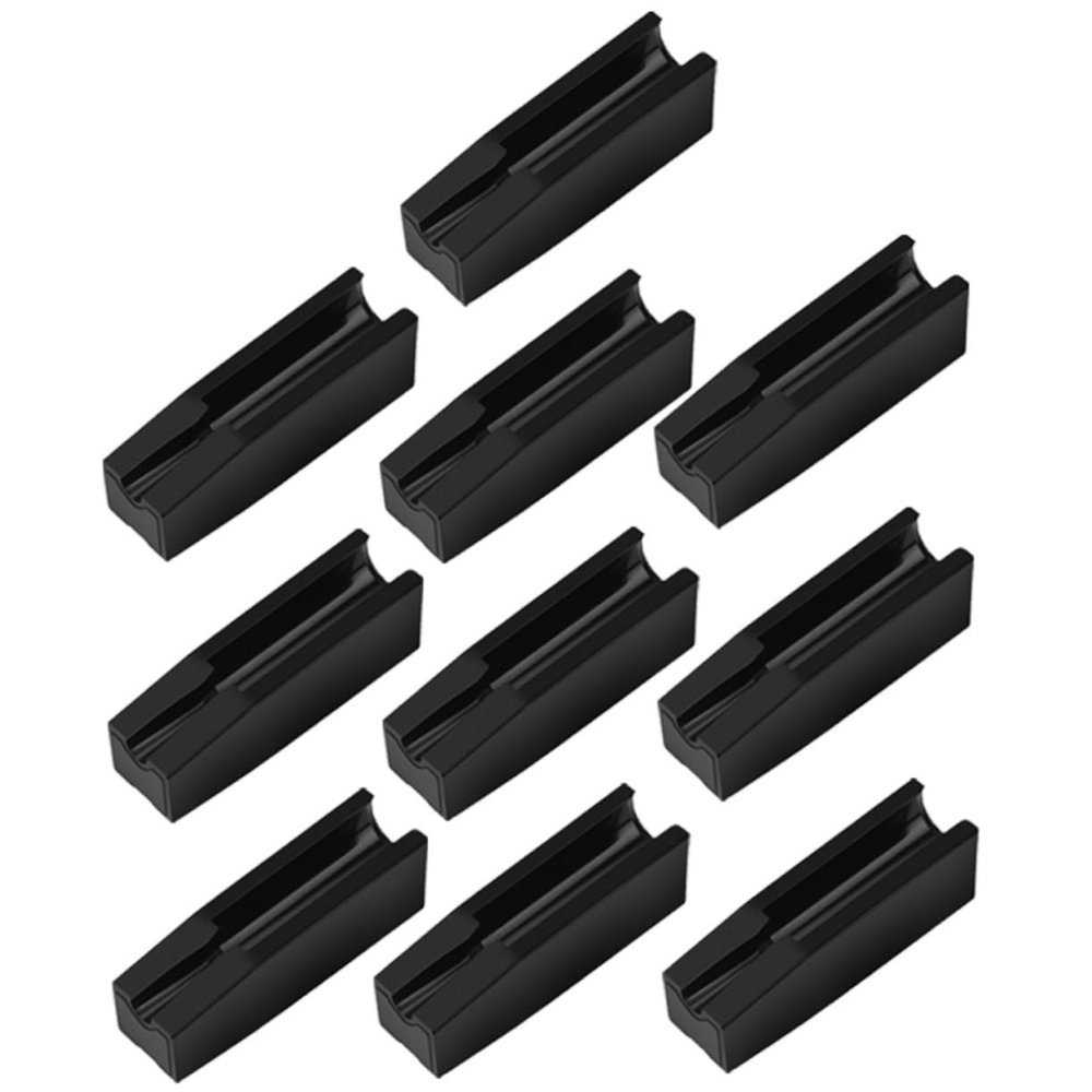 SHERCHPRY 10pcs Eyebrow Pencil Sharpener Aid Portable Cosmetic Pencil Slot Practical Sharpener Function for Easy Eyebrow Shaping
