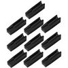 SHERCHPRY 10pcs Eyebrow Pencil Sharpener Aid Portable Cosmetic Pencil Slot Practical Sharpener Function for Easy Eyebrow Shaping view 1