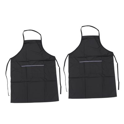 Angoily 2PCS Waterproof Hair Cutting Apron for Hair Salon Stylist Cape Adjustable Straps Professional Beauty Shop Protective Clothes Random Color