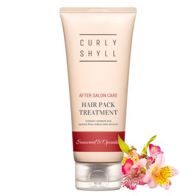 CURLYSHYLL After Salon Care Hair Pack Treatment | Deep Moisture & Care | Seaweed & Botanical Oils | Damaged Hair Treatment | 250ml