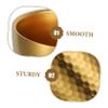 Gogogmee Stainless Steel Shaving Bowl for Men Reusable Shave Bowl with Stylish Hammered Design for Daily Use Enhances Lathering Efficiency and Grip Shaving Supply Bathroom Decor view 3
