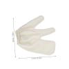 Beaupretty Body Exfoliator Glove Silk Two-finger Scrub Mitt for Deep Exfoliation and Massage for Spa and Shower Use for Men and Women view 2