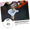 VALICLUD 24pcs Mini Glass Bottles Travel Containers for Oils and Design Sealed Caps view 3