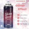 Body Glitter SprayLong LastingSkin FriendlyQuick-Drying Glitter Spray for Hair/Body 120MLSilver view 3