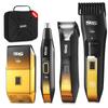 DSP 4-in-1 Men's Grooming Kit, Manscape Adjustable Beard Trimmer, Body Trimmer, Nose Hair Trimmer & Foil Shaver, IPX7 Waterproof, LED Display, Cordless for Face & Body, for Home, Gift for Men view 1