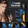 DSP 4-in-1 Men's Grooming Kit, Manscape Adjustable Beard Trimmer, Body Trimmer, Nose Hair Trimmer & Foil Shaver, IPX7 Waterproof, LED Display, Cordless for Face & Body, for Home, Gift for Men view 2