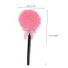 Beaupretty 4pcs Fluffy Body Powder Puff Set Soft Velour Makeup Puff for Loose Powder Handle for Body and Face Use view 2