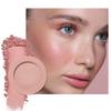 HHLTOH Single Dusty Rose Pink Matte Powder Blush Palette Face Makeup, Blush for Looks Younger Cheeks, Monochrome Cream Blushes Lightweight Long Lasting, Blush for Women All Skin Tones Paleta de, 04 view 1